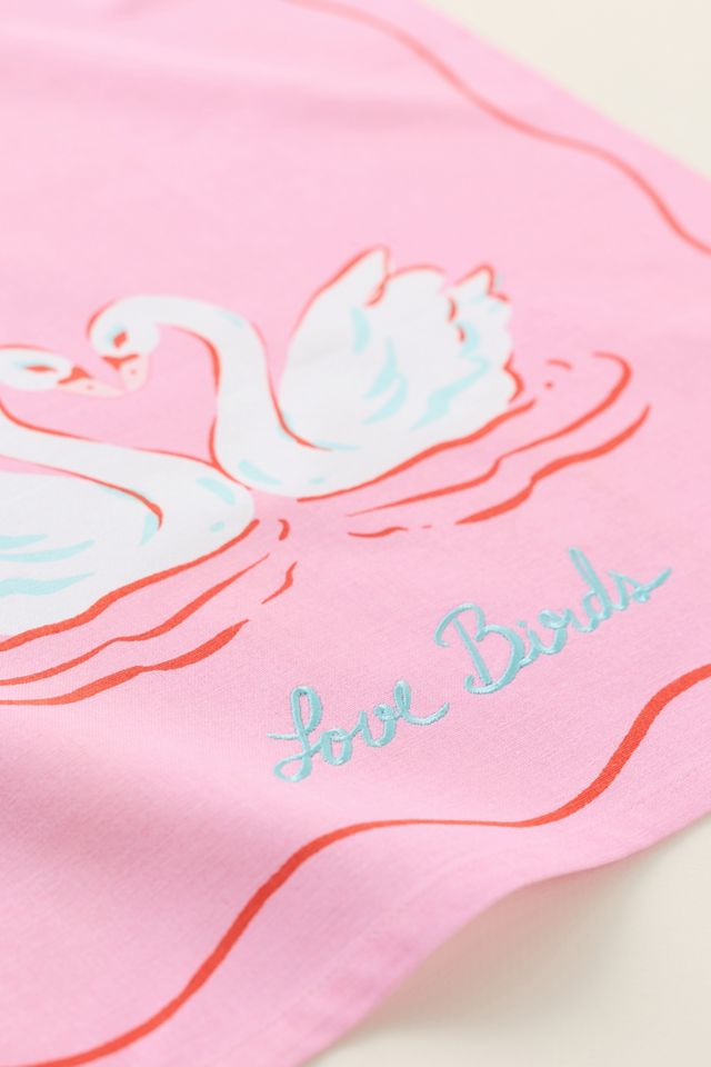 Love Birds Dish Towel #1
