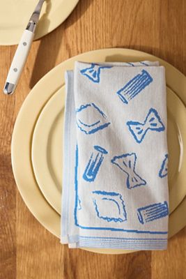 Das Rotes Jacquard Napkins, Set of 4