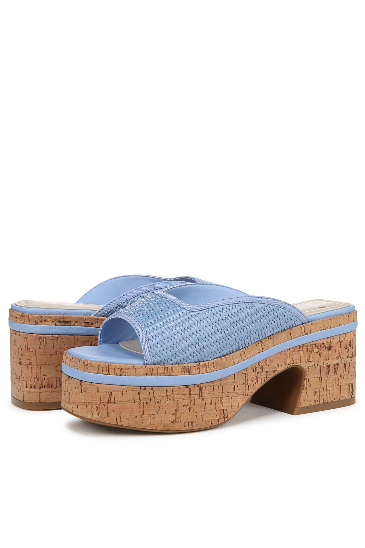 Sarto Fernanda 3 Platform Slide Sandals