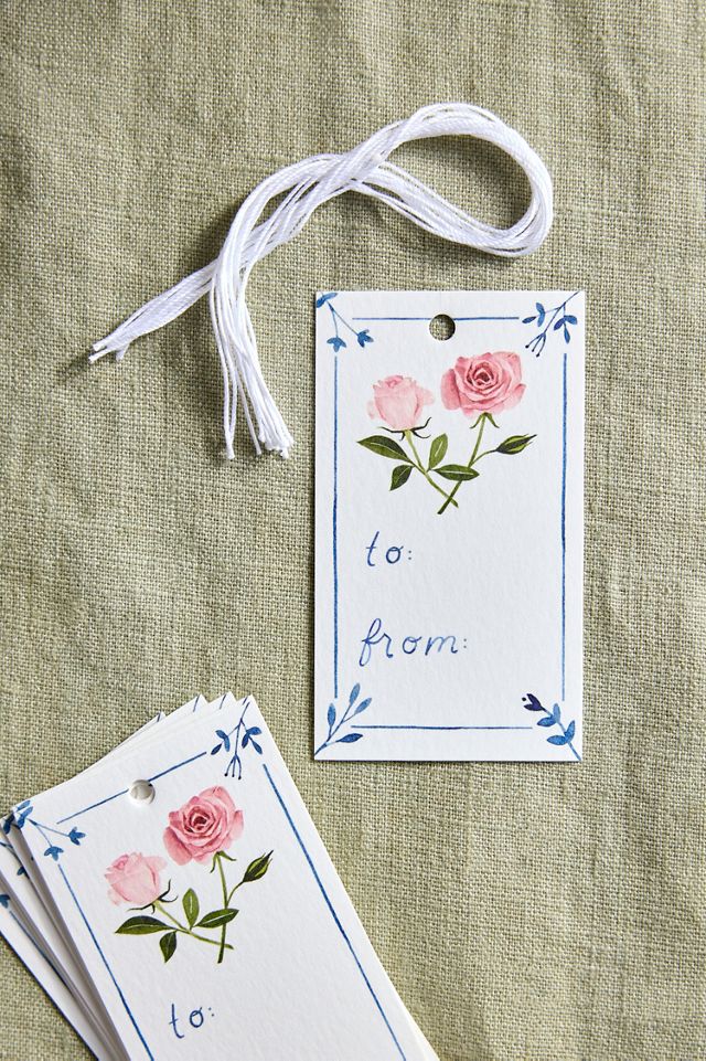 May We Fly Flora Gift Tags, Set of 10 #1