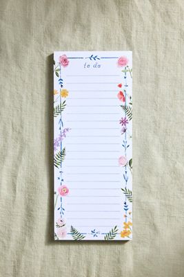 May We Fly Botanical To-Do Notepad