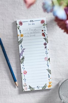 May We Fly Botanical To-Do Notepad
