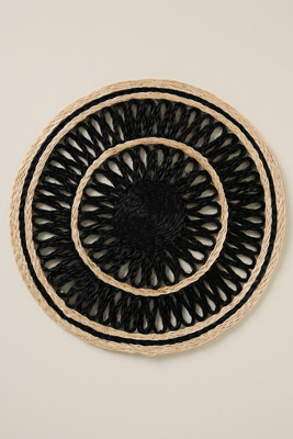 Joanna Buchanan Loopy Straw Placemats, Set of 4 - Thumbnail 2