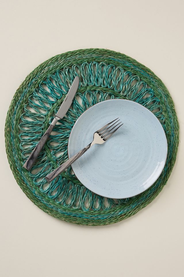Joanna Buchanan Loopy Straw Placemats, Set of 4 #1