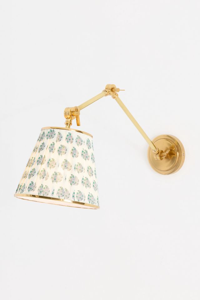 Lee Ruched Printed Articulating Task Sconce #2
