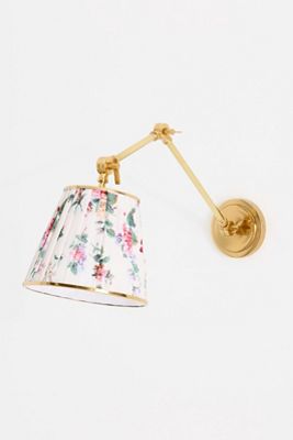 Lee Ruched Printed Articulating Task Sconce