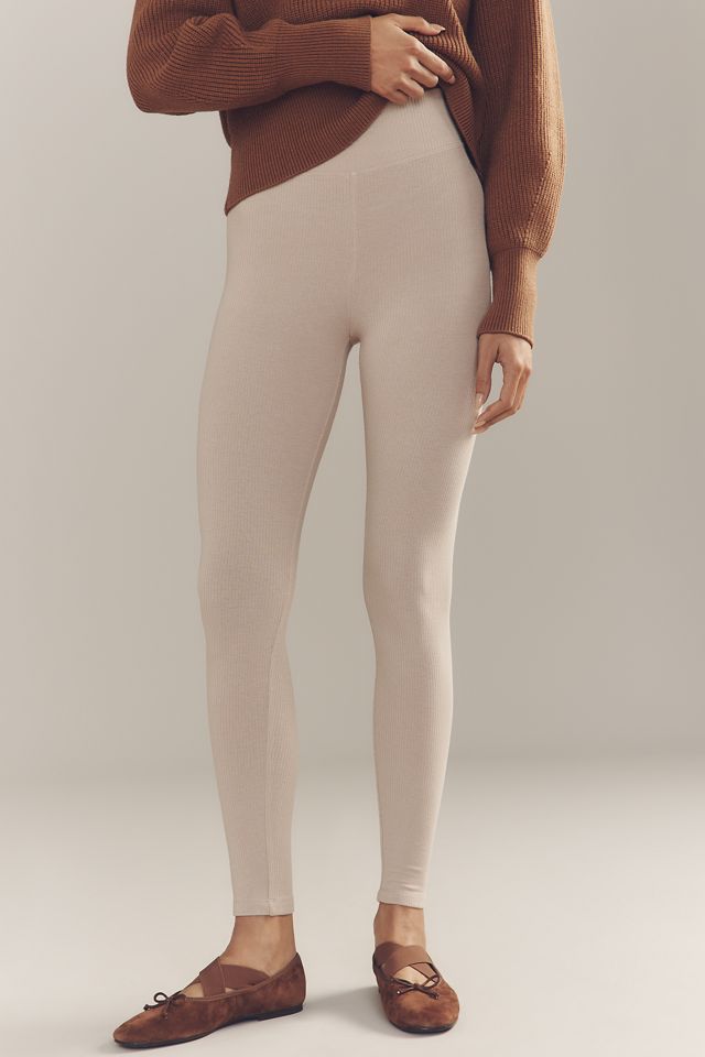 By Anthropologie Cozy Ribbed Leggings #2