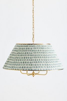 Lee Ruched Printed Chandelier