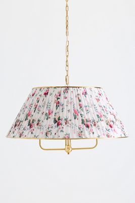 Lee Ruched Printed Chandelier
