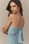 BHLDN Scarf Detail Slip Maxi Dress