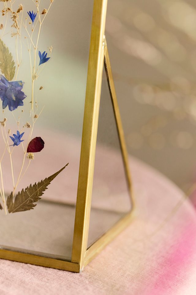 Pressed Floral Sign Holder #1