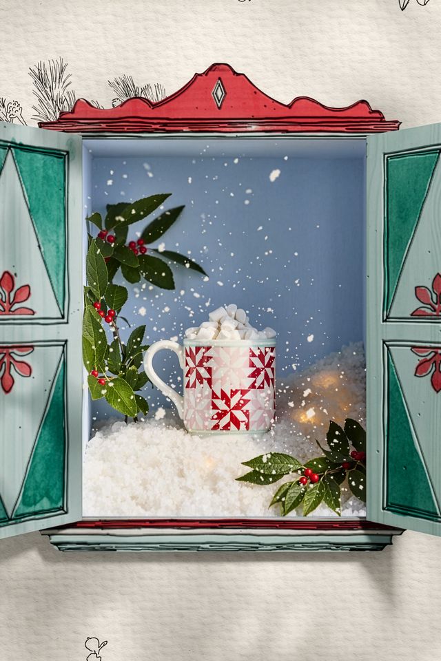 Quilted Ceramic Mug #3