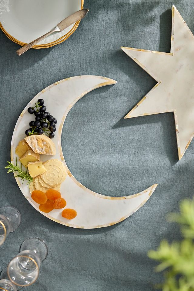 Abalone + Marble Moon Serving Board #2