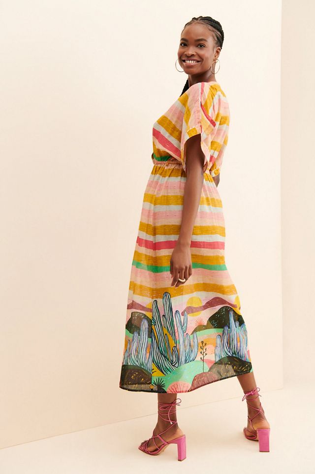 Scotch & Soda Desert Midi Dress #1