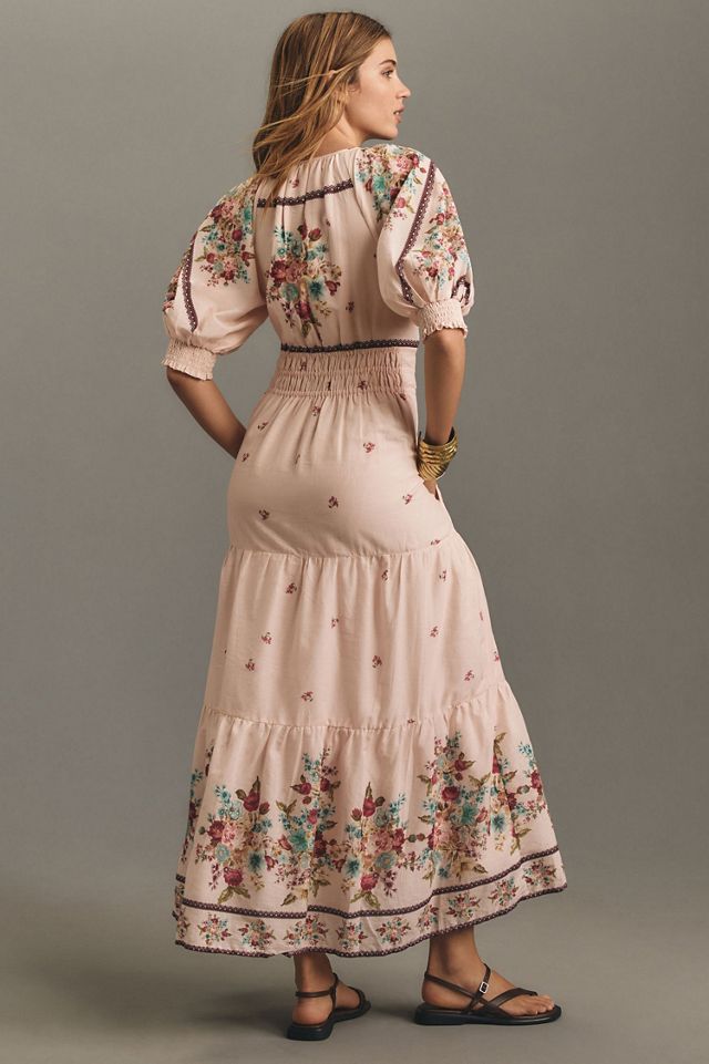The Somerset Puff-Sleeve Maxi Dress #1