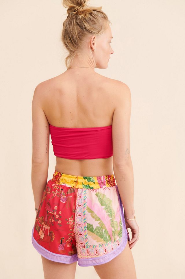 FARM Rio Mixed Scarves Shorts #1