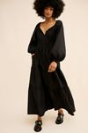 black maxi dress bandeau Montego Bandeau Dress