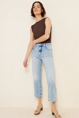 パンツ ICON DENIM Women Straight Pants BIANCA8019 Grey Icon Denim | Anthropologie