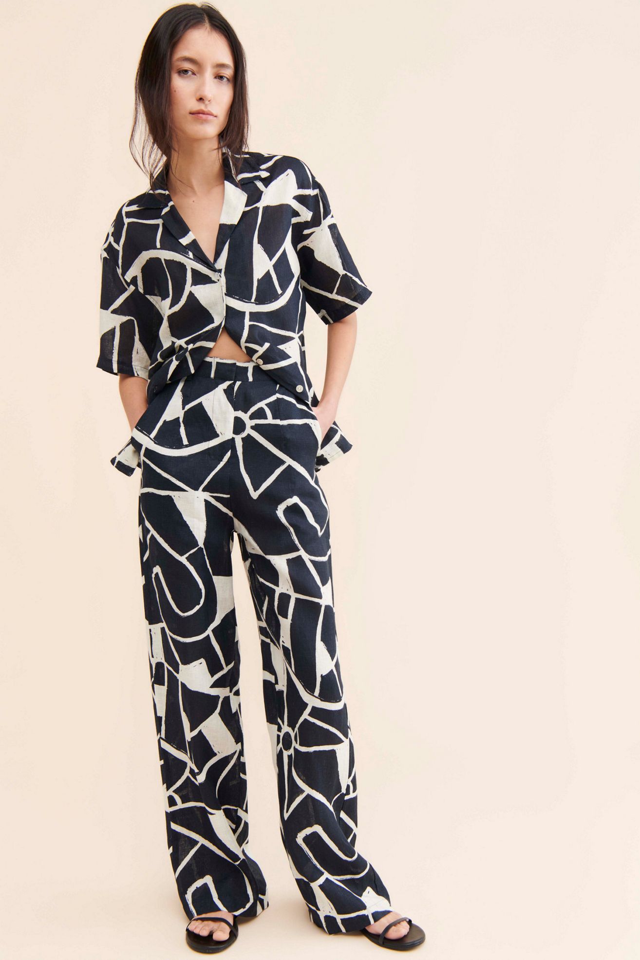 Summer Away Montauk Linen Trousers