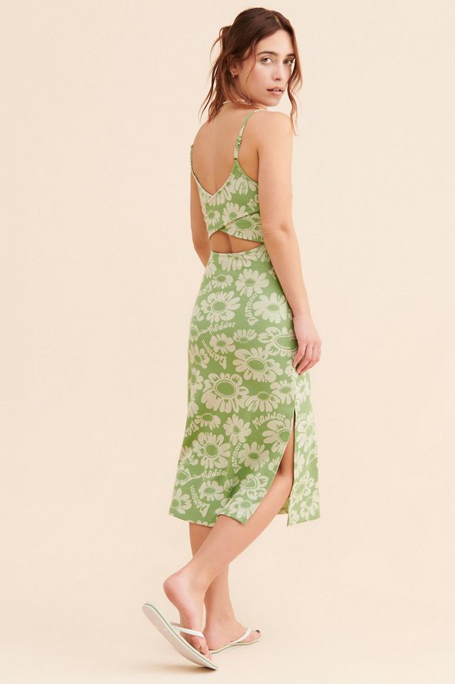 Damson Madder Verity Jacquard Midi Dress #1