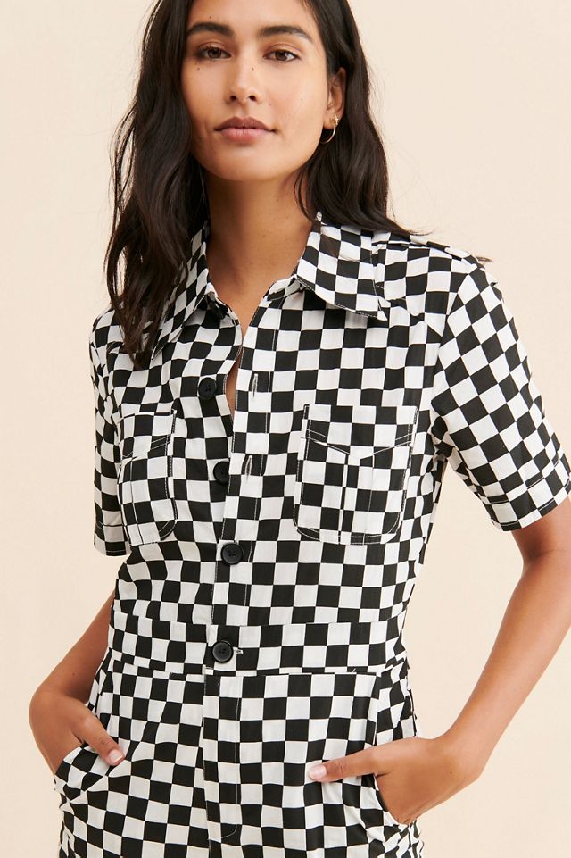 Saint Geraldine Marrs Checkered Coveralls #4