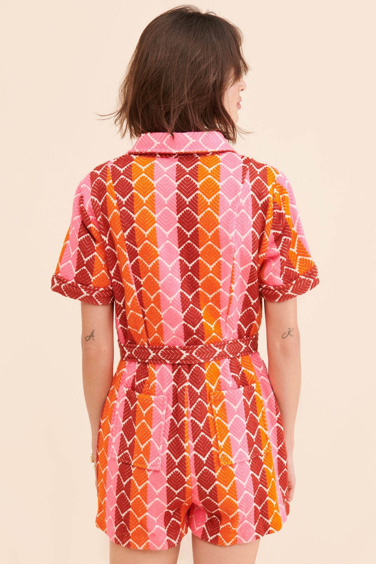 Saylor Nuala Knit Romper