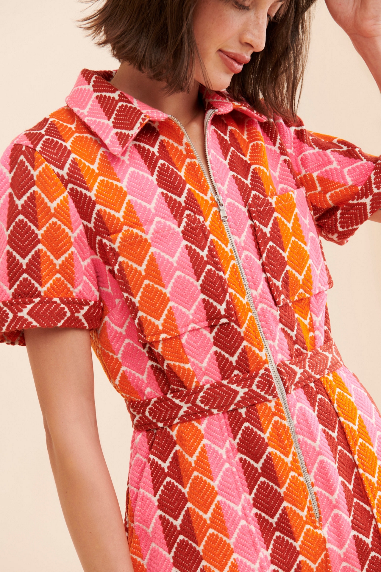 Saylor Nuala Knit Romper