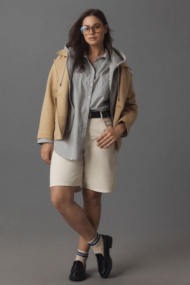 Maeve Twofer Hooded Peacoat #3