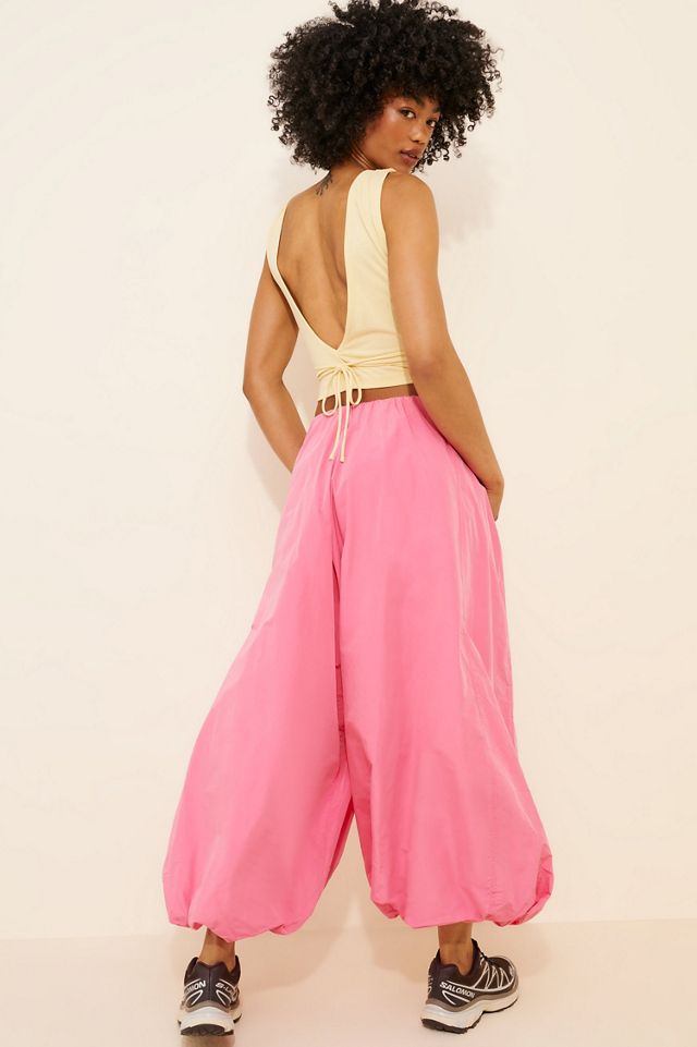 Maeve Bubble-Leg High-Rise Chino Pants #2