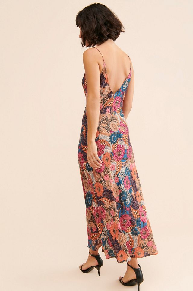 Kachel Floral Bias Slip Dress #1