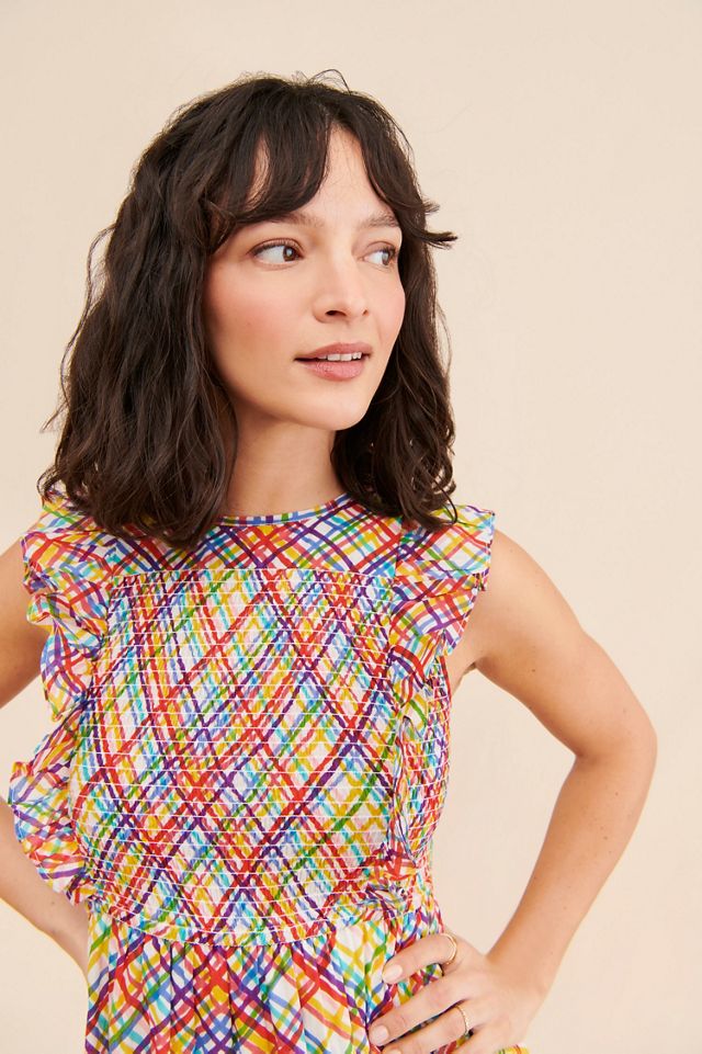 Banjanan Iris Plaid Dress #2