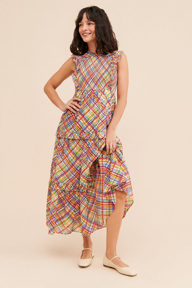 Banjanan Iris Plaid Dress #1