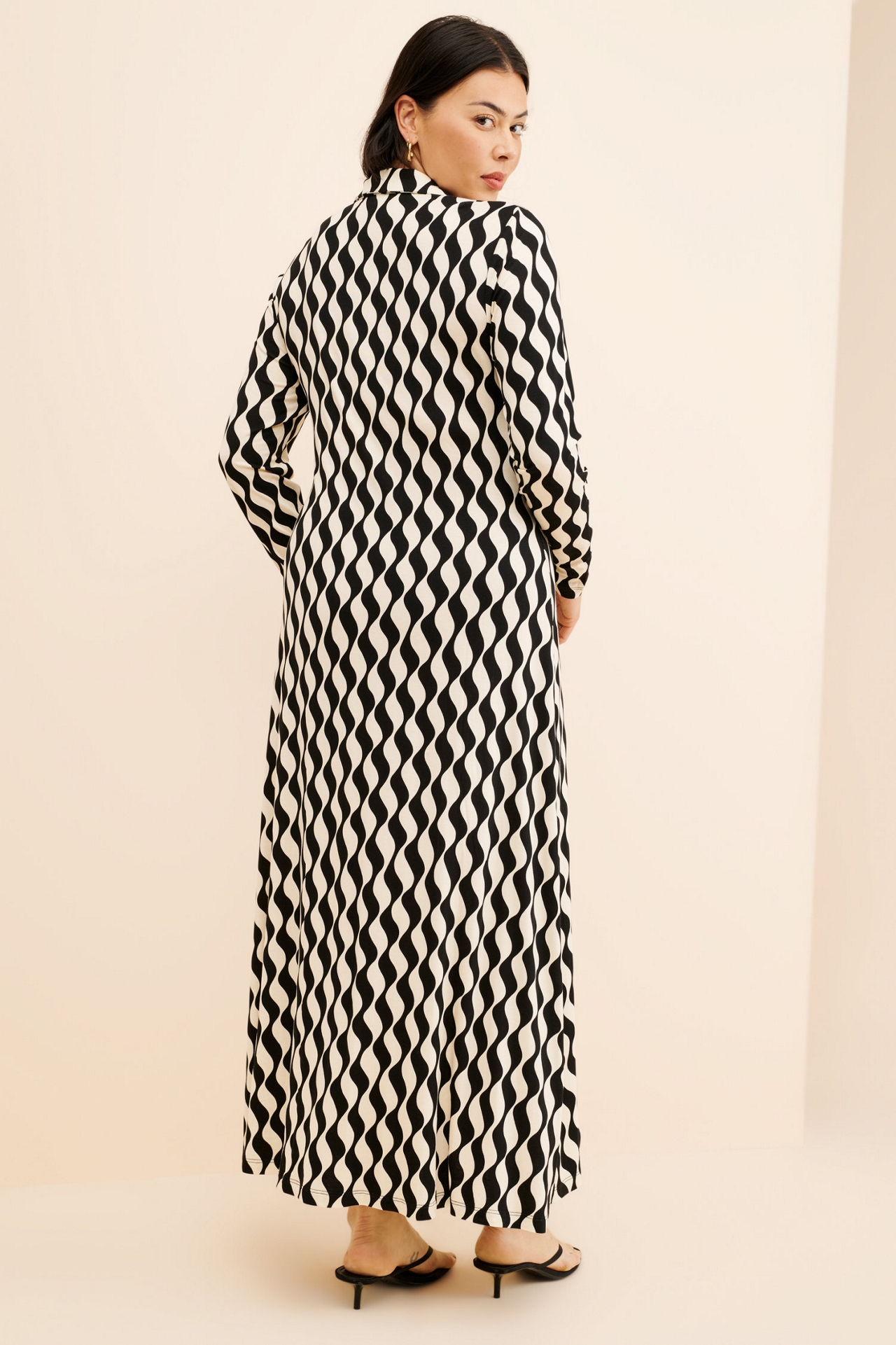 RIXO Tillie Printed Shirtdress
