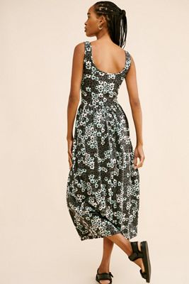 Marimekko Dekadi Unikko Jersey Midi Dress