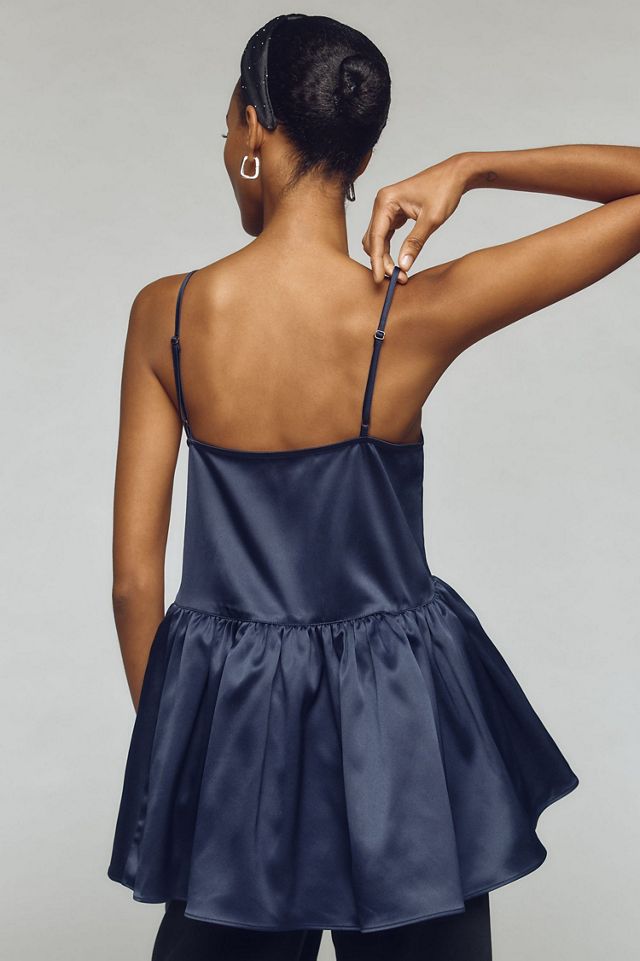 Silky Babydoll Top #1