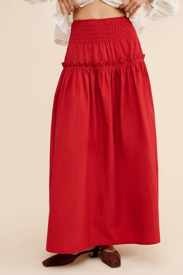 Mare Mare Smocked Waist Maxi Skirt #2