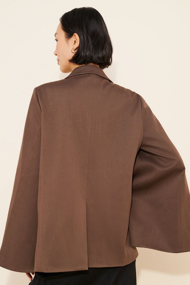 Mare Mare Double Breasted Cape Blazer #1