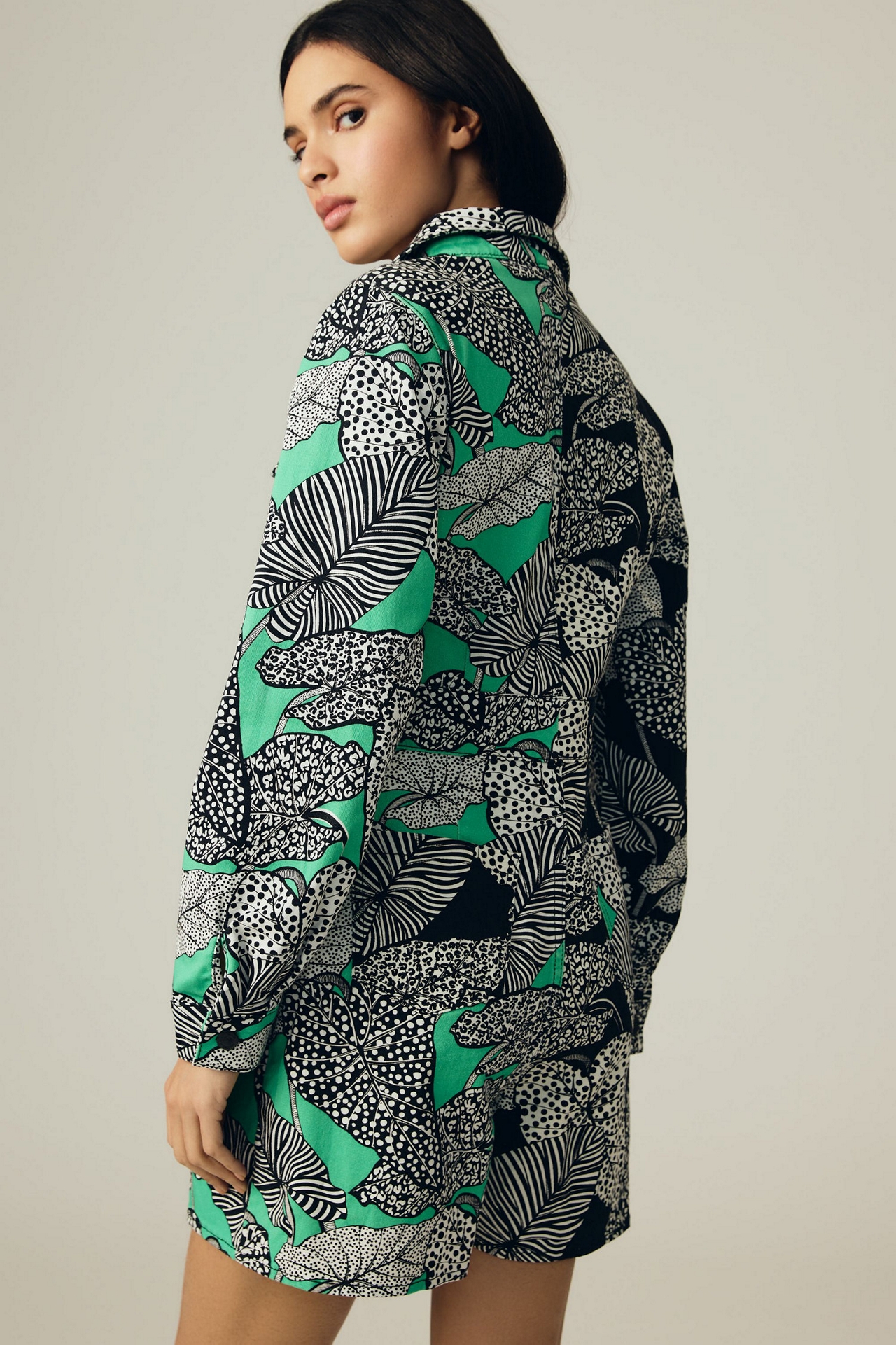 FARM Rio Foliage Printed Romper