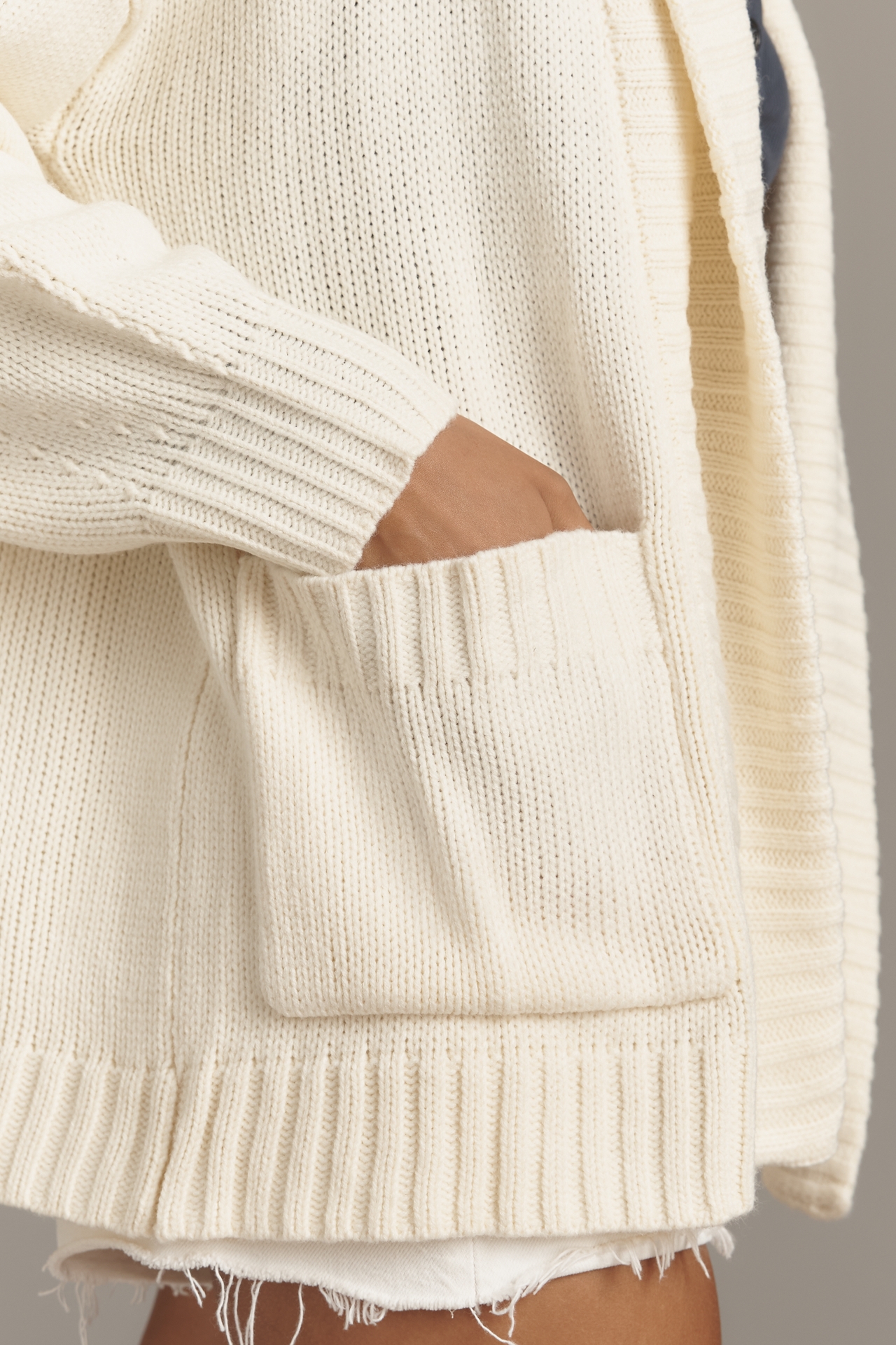 By Anthropologie Slouchy Knit Cardigan Sweater