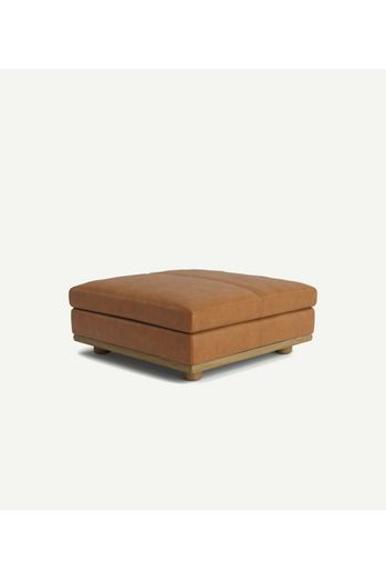 Saguaro Leather Ottoman