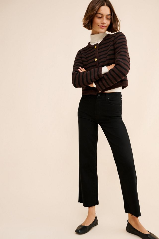 7 For All Mankind Cropped Wide Leg Alexa Jeans #3