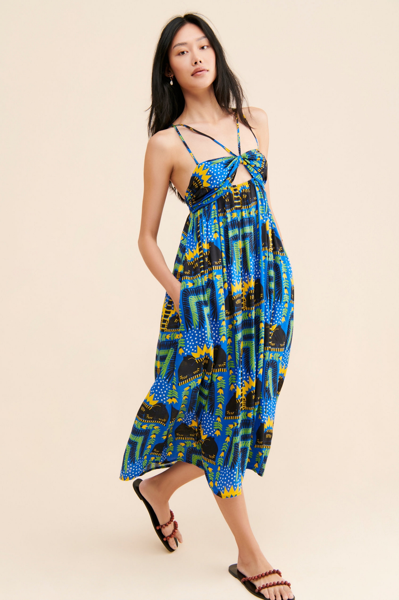 Strappy Bandeau Dress