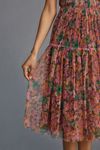 Halter Mesh Midi Dress