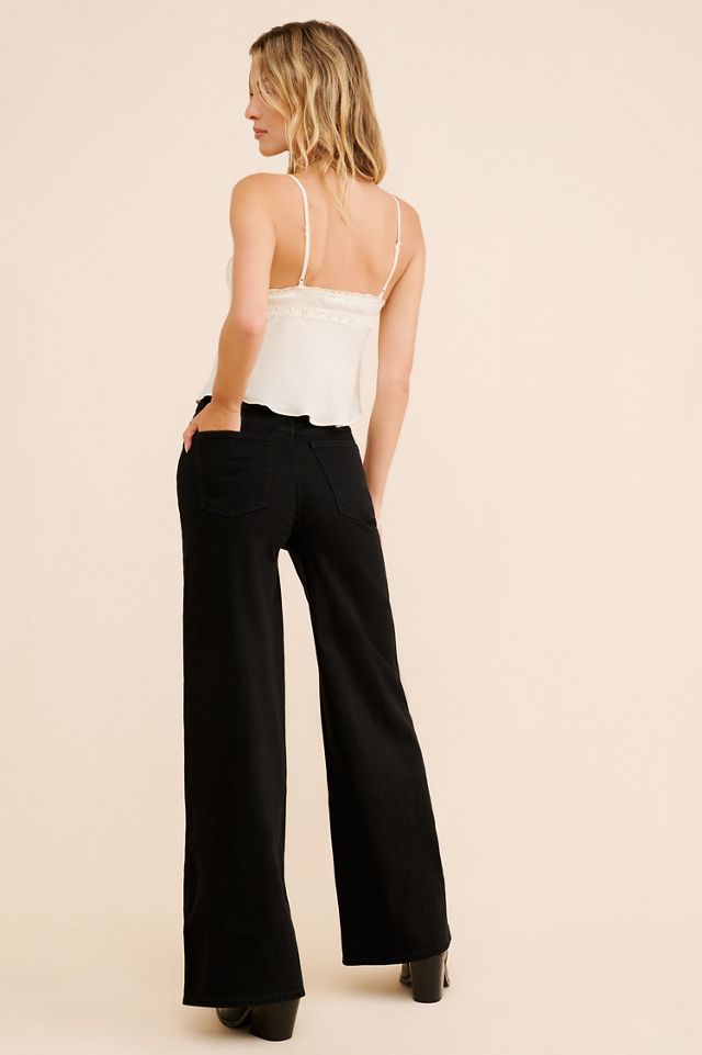 DL1961 Hepburn Wide Leg High Rise Vintage Jeans #1