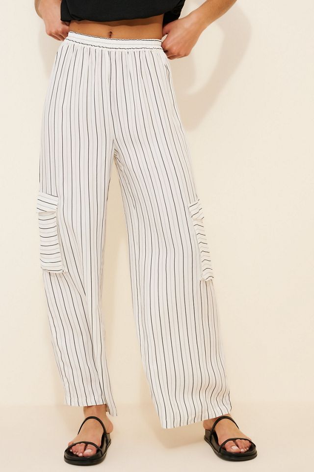 Little Lies Stripe Cargo Pants #1