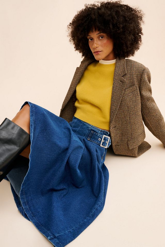 Warp + Weft Las Pleated Skirt #3