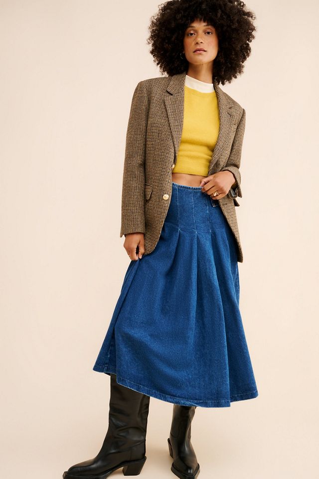Warp + Weft Las Pleated Skirt #4