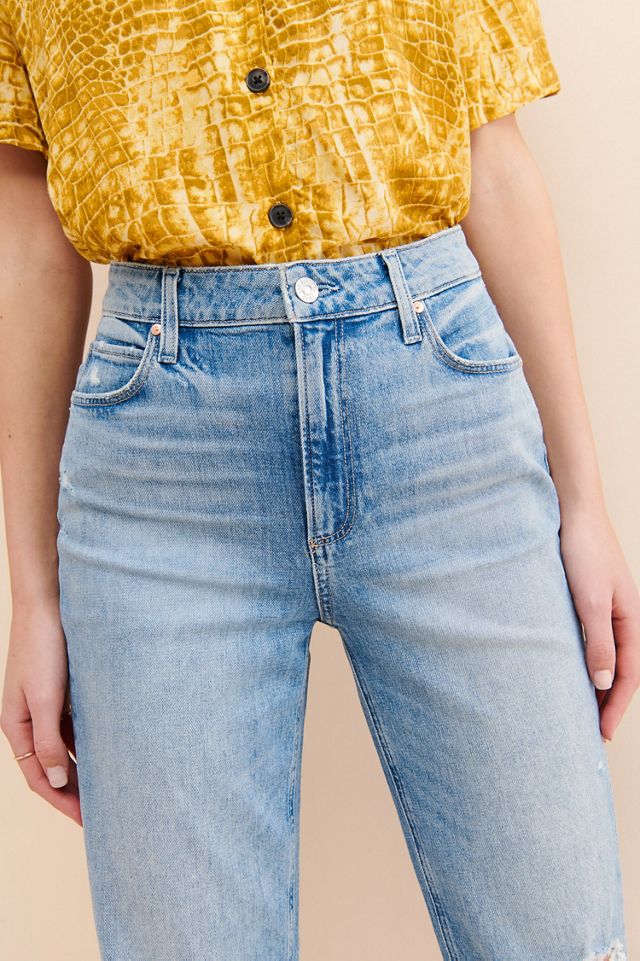 PAIGE Sarah Straight Ankle Jeans #1