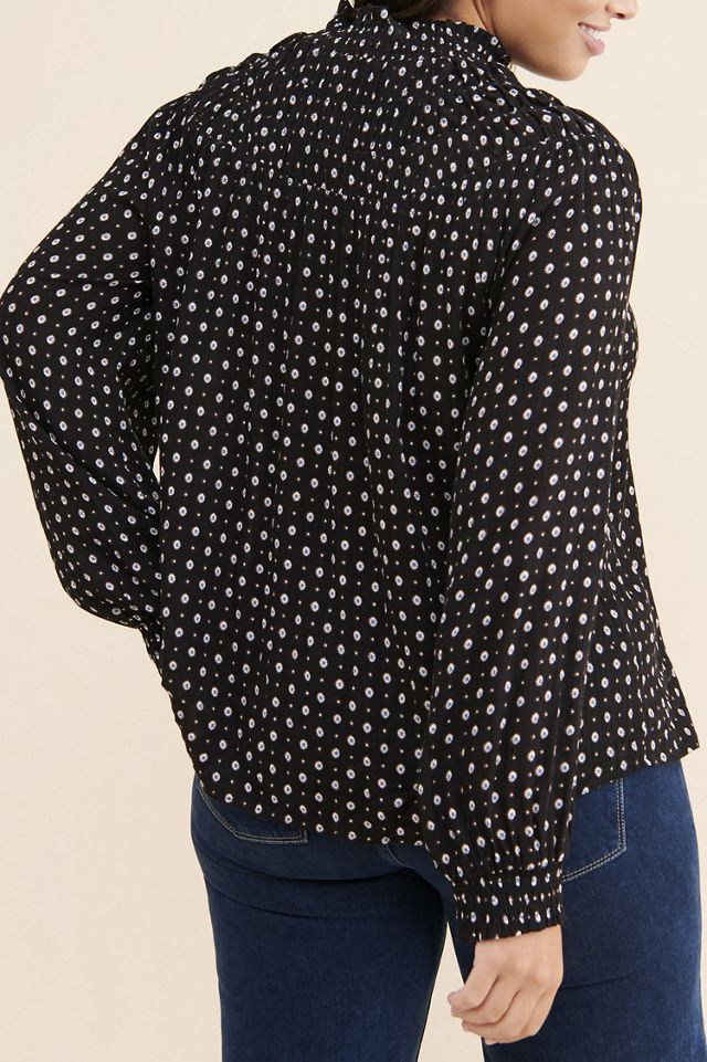 Lost + Wander High-Neck Geode Blouse #2