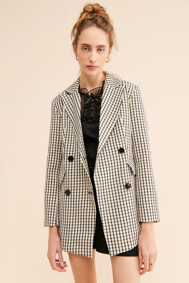 FRENCHMAUVE Penelope Peak Blazer #4